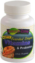 Nature Zone Herp Pro Bearded Dragon Vitamins &amp; Probiotics for Optimal Health &amp; C - £7.14 GBP