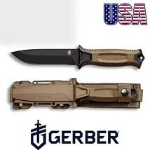 Gerber StrongArm Fixed Blade Knife Plain Edge - Coyote Brown - $29.00