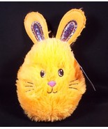 Plush Easter egg bunny orange glitter ears 2023 NWT - $5.95