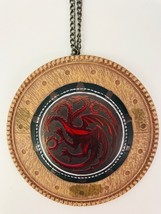 Game Of Thrones Kurt Adler House Sigil Christmas Ornament Targaryen Fire... - £20.57 GBP