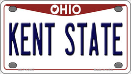 Kent State Ohio Novelty Mini Metal License Plate Tag - $14.95
