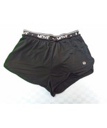 MOVE Women&#39;s Black Polyester Blend Elastic Waist Running Shorts Size Small - $7.92