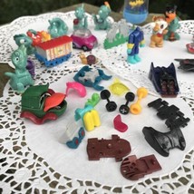 Kinder Surprise Comic Factry Mini Toy Lot Auto parts Space Floral Dragons Feraro - £34.67 GBP