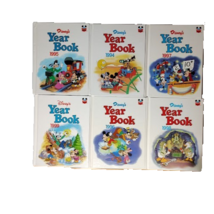 6 Disney Year Books 1994-1999 Wonderful World of Reading Hardcover Vintage - $15.89