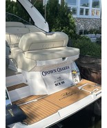 2019 Regal 28 Swim Step Cockpit Pad Boat EVA Foam Faux Teak Deck Floor Mat - $16,592.28 MXN