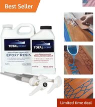 High Performance Epoxy Kit, Crystal Clear Marine Grade Resin and Hardene... - $171.05