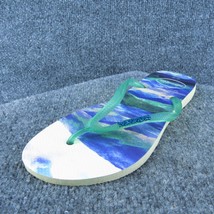 Havaianas  Women Flip Flop Sandal Shoes Blue Synthetic Size 11-12 Wide - £19.88 GBP