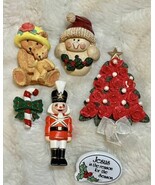 SET 6 CHRISTMAS BROOCHES PINS - €8,58 EUR
