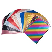 60Pcs 10 Color Reactive Foil Transfer Foil Paper 11.4X7.3Inch A4 Hot Foi... - £19.73 GBP