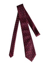 #1 Dad Mens Formal Necktie 55&quot;Lx3&quot;W Burgundy Neck Tie - £7.79 GBP