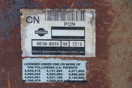 98 Nissan Frontier 2.4L ECU ECM PCM Engine Computer Module MECM-B300 G5 image 4