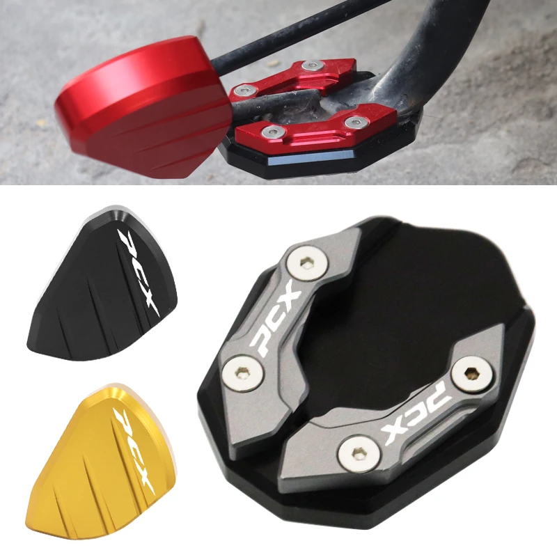 Motorcycle Accessories Side Stand Enlarge Plate Kickstand Extension for ... - $18.09+