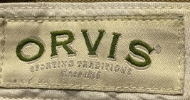 Orvis Sporting Traditions 100% Cotton Chino Khaki Pants Men’s Size 38 Brown - £15.18 GBP