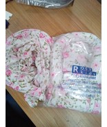 Rosy Kids Babygirls Pink And White Floral Carseat Cover Set 69BxCARE  - $24.99