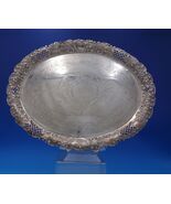 Vincenz Carl Dub Austrian .800 Silver Tray Oval Pierced Lattice Flowers ... - €2.355,59 EUR