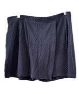 Lady&#39;s Russ, Liz Claiborne Skort, Flap Front, Cotton/Spandex, Elastic Wa... - $14.97
