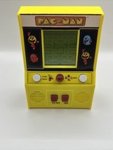 Pac Man Game Bandai Namco Mini Stand up Arcade Handheld Electronic Yellow - $18.70