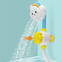 Splashy Cloud &amp; Sun Shower Bath Toy – Fun &amp; Learning in Every Drop! - £17.01 GBP
