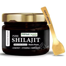 Pure 100% Himalayan Shilajit Resin | 20 Gram Jar (60 Servings) + Measuring Spoon - £9.23 GBP