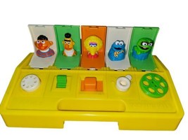 Playskool 1980&#39;s Poppin&#39; Pals Sesame Street Muppet Baby Toddlers Counting Toy  - £17.09 GBP