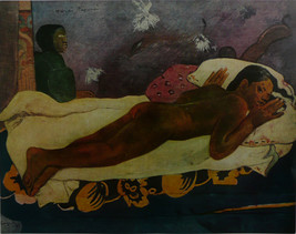 spirit of the dead watching - Manao Tupapau - Gauguin - Framed Picture 11 x 14 - £25.97 GBP