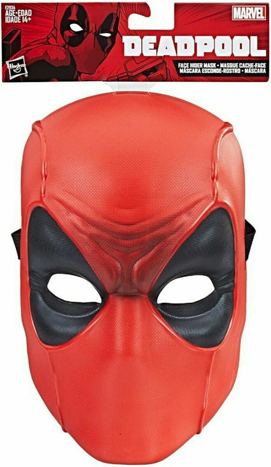 NEW Marvel Deadpool Face Hider Mask Mouth and Nose Covering Super Hero Facemask - $11.24