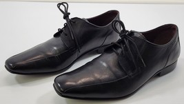 M) Men Clarks Collection Black Leather Dress Shoes 8M - £13.41 GBP