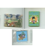 Walt Disney JIMINY CRICKET plush + pinback buttons + EARTH DAY pinocchio... - £14.15 GBP