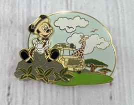 Disney Pin Mickey Safari Main Street Gazette Collection Collectible - £19.97 GBP