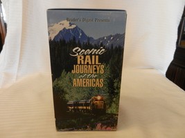 Scenic Rail Journeys of the Americas VHS 3 Tape Set Reader&#39;s Digest - $19.00