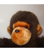 Gorilla Brown Plush Hand Puppet 12&quot; Yangjee Ind Korea - £20.68 GBP