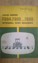 JOHN DEERE OM-A16881 OPERATORS MANUAL, F984,F986, AND F988 DISC BEDDERS - £19.61 GBP