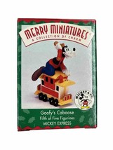 Hallmark Keepsakes Merry Miniatures Goofy’s Caboose - £5.68 GBP