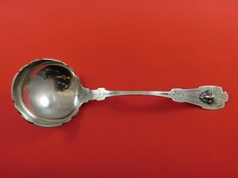 Ram by Schohay and Ludwig Coin Silver Oyster Ladle BC w/ 3D Ram 1867-1873 - £784.74 GBP