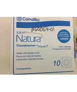 Convatec sur-fit natura stomahesive 125266  flexible wafer  tan NEW  (29... - £94.38 GBP