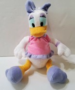 Disney Store Daisy Duck Plush 19&quot; Authentic Pink Purple   - $20.35