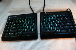 Kinesis KB975-BRN RGB Split Mechanical Keyboard Tested W2A - $2,770.66 MXN