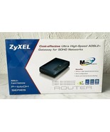 Zyxel Router P-660H-D1 Ultra High-Speed ADSL2+ 4-Port Gateway in Box - £22.37 GBP
