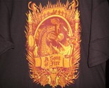 TeeFury GOT XLARGE &quot;Fire Song&quot; Shirt Game of Thrones Crest BROWN - £12.17 GBP