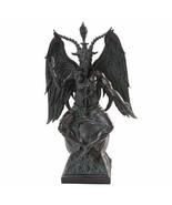 Pacific Giftware Large Baphomet On Pedestal in Faux Stone Finish Statue - $72.16