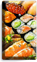 Sushi Rolls Sashimi Phone Telephone Wall Plate Cover Japanese Restaurant Decor - £8.00 GBP