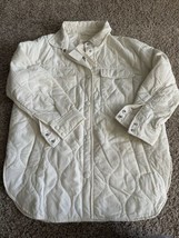 Ashley by 26 International Outerwear lightweight quilted jacket Size Large Snap - £18.67 GBP