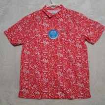 Columbia Sportswear Mens Fishing Shirt Sz M Medium Casual Short Sleeve Vented - £25.07 GBP