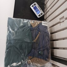 Tri-Mountain Mens Windbreaker Green/Blue Full Zip Hidden Hoodie Jacket Size 2XLT image 9