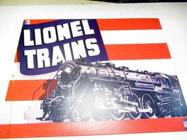 METAL SIGN - LIONELTRAINS  - 15 X 12&quot; - EXC. - FOR YOUR TRAIN ROOM - W22 - $268.32 MXN