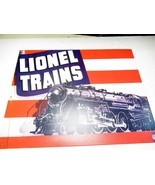 METAL SIGN - LIONELTRAINS  - 15 X 12&quot; - EXC. - FOR YOUR TRAIN ROOM - W22 - $269.89 MXN