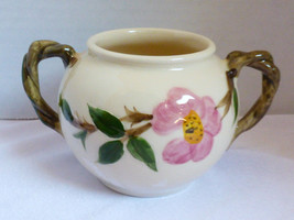 VTG Franciscan Desert Rose sugar bowl two handles - £19.75 GBP