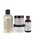 Philosophy  Miracle Worker Miraculous Anti-Aging PURITY 16 oz 4-pc~ FULL... - £93.83 GBP