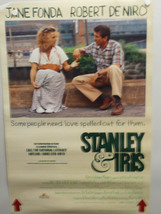 Stanley And Iris Robert De Niro Jane Fonda Swoosie Kurtz Home Video Poster 1990 - £13.50 GBP