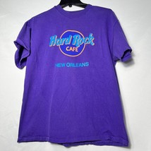 Vtg Men&#39;s Hard Rock Cafe T-Shirt Purple Size L Hanes Beefy Tag Single St... - $20.56